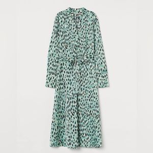 Modern classic, print H&M dress(L)